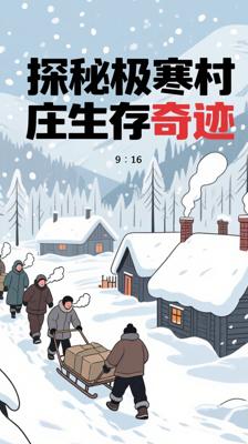 探秘！-71.2℃的极寒村庄如何上演生存奇迹