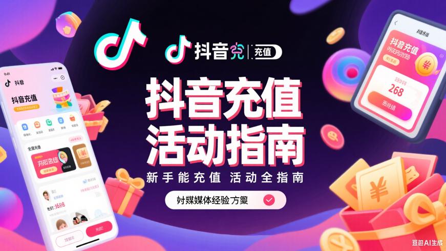 抖音充值与活动全指南新手也能轻松玩转