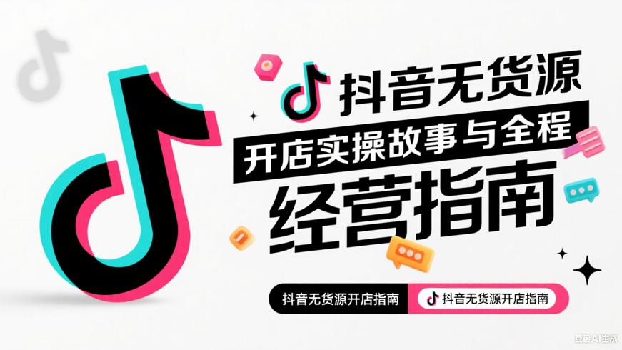 抖音无货源开店实操故事与全程经营指南