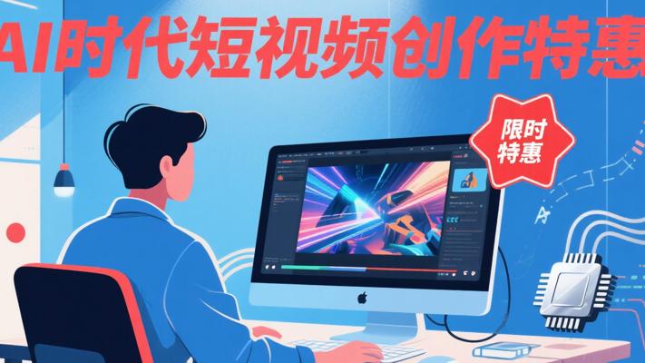 颠覆式AI时代短视频创作指南与限时特惠
