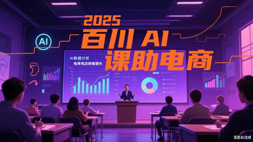 百川老师2025年AI爆店运营课助力电商增长