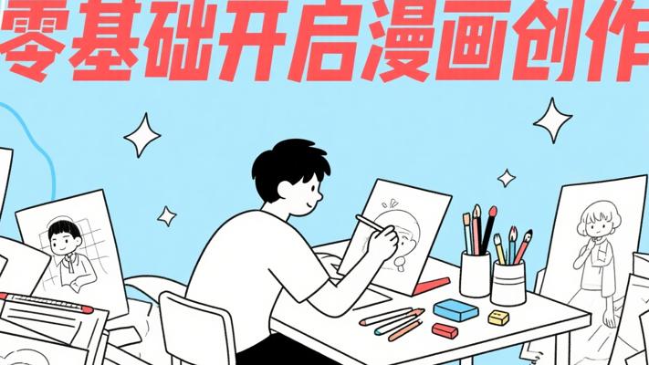 《今天开始画漫画》：零基础的漫画创作指南