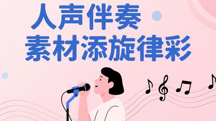 人声伴奏素材：为创作添彩的独特旋律