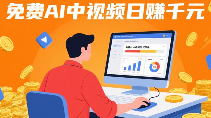 免费AI中视频生成：日赚千元的创作捷径