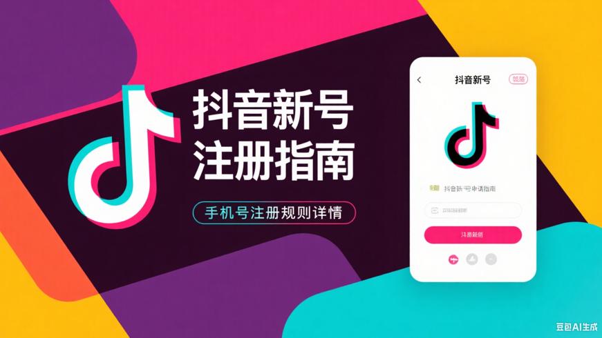 抖音新号申请指南及手机号注册规则详解