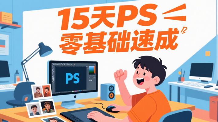 万门大学《15天PS零基础训练营》：快速掌握PS核心技能