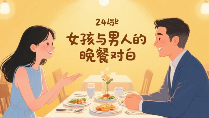 24岁女孩与成熟男人的晚餐对白故事