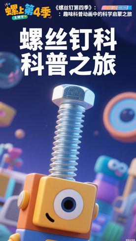 《螺丝钉第四季》：趣味科普动画中的科学启蒙之旅