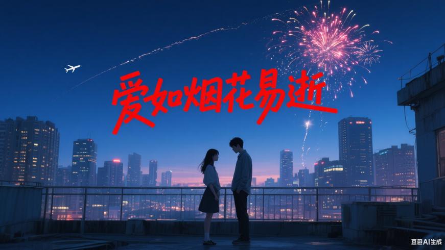 城市寂寞里的爱情比烟花更短暂凄美