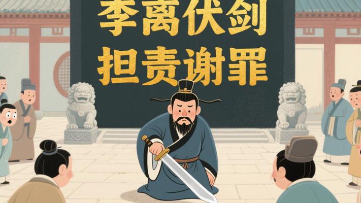 李离伏剑谢罪：古代狱官以身作则的责任担当