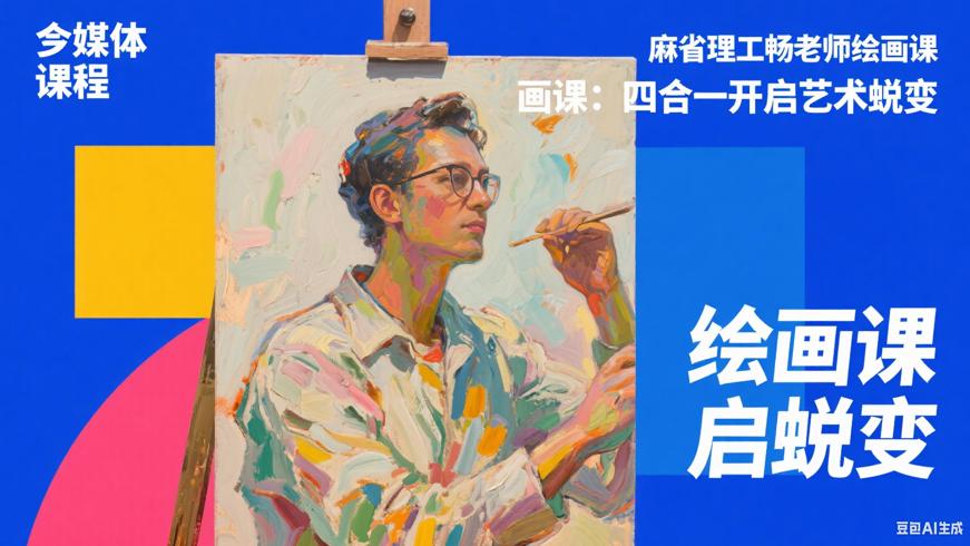 麻省理工畅老师绘画课：四合一开启艺术蜕变