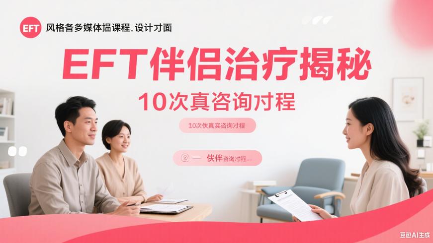 EFT伴侣治疗：10次真实咨询过程全揭秘