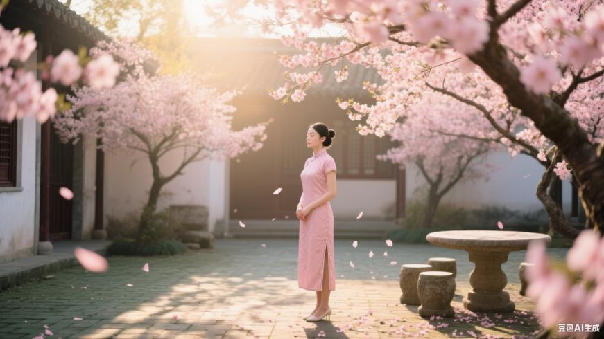 当一切看淡时桃花与回忆都温柔起来