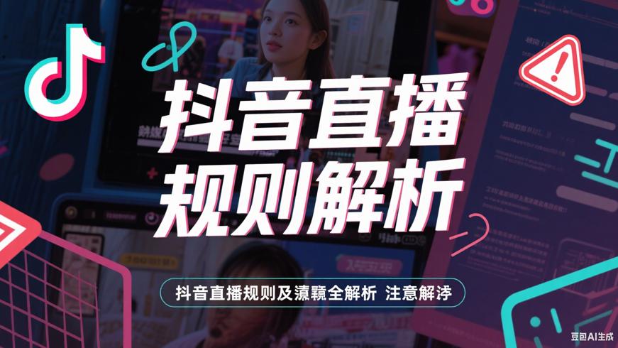 抖音直播规则及注意事项全解析