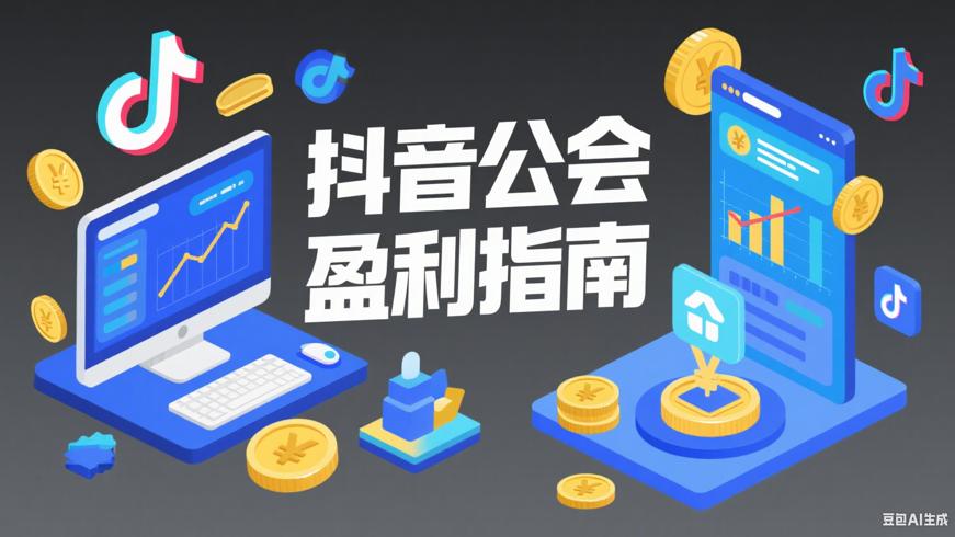 抖音公会从创立到盈利新手也能懂的实操指南