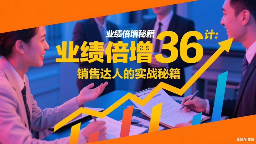 业绩倍增36计：销售达人的实战秘籍