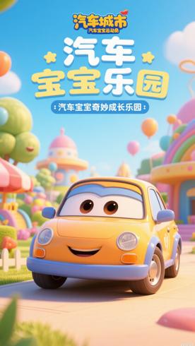 《汽车城之汽车宝宝总动员》：汽车宝宝的奇妙成长乐园