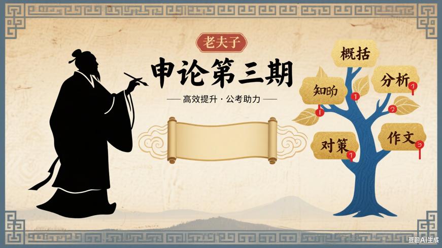 老夫子申论第三期：助力公考申论高效提升