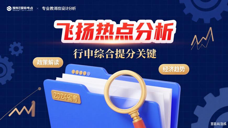 2024年省考飞扬热点分析：行申综合提分关键