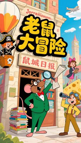 《老鼠记者》动画：儿童冒险求知的趣味指南