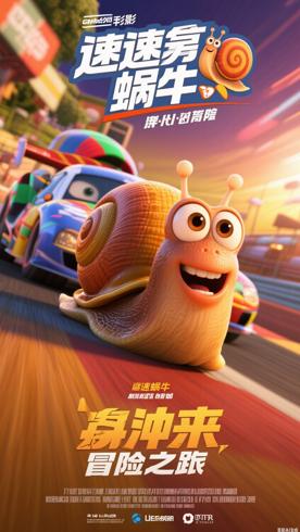 《极速蜗牛》动画：蜗牛赛车手的热血冒险之旅