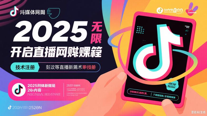 2025抖音无限注册等技术，开启直播新篇