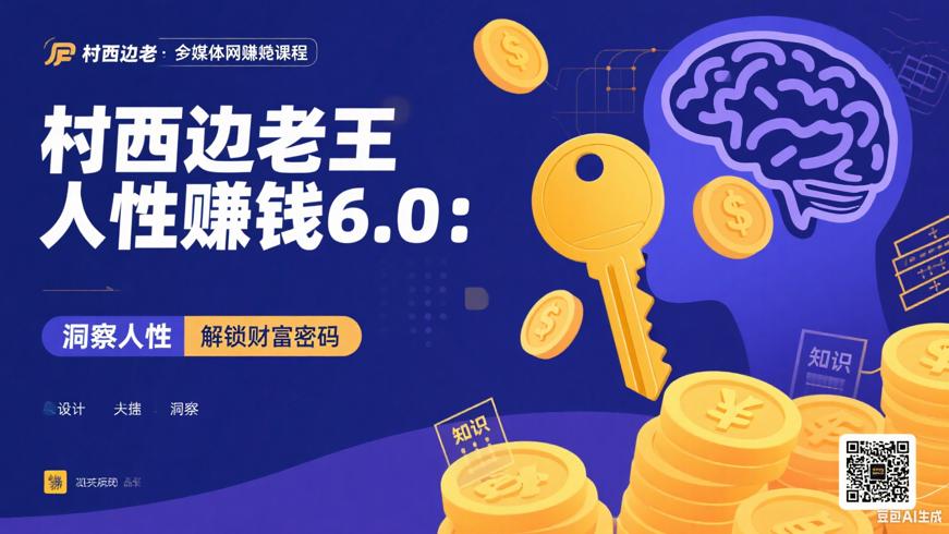 村西边老王人性赚钱6.0：洞察人性 解锁财富密码