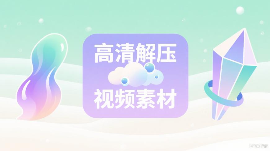 2025年41G高清解压视频素材：创作与放松利器