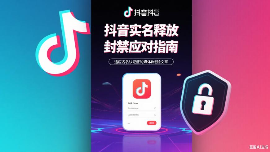 抖音永久封禁后如何释放实名及应对实名认证