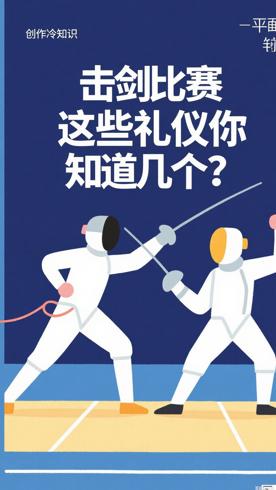 击剑比赛这些礼仪你知道几个？