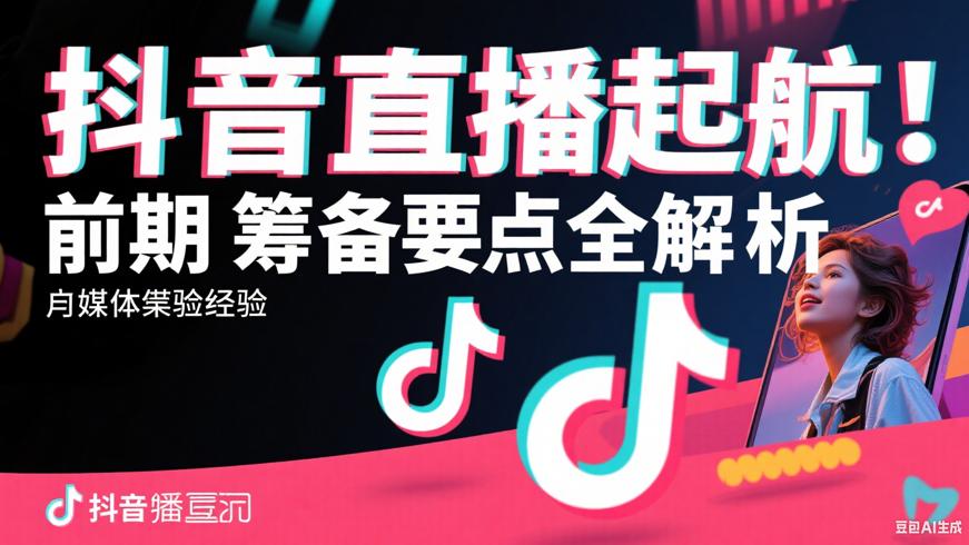 抖音直播起航：前期筹备要点全解析