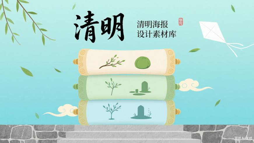 2025清明节海报合集：高效设计的优质素材库