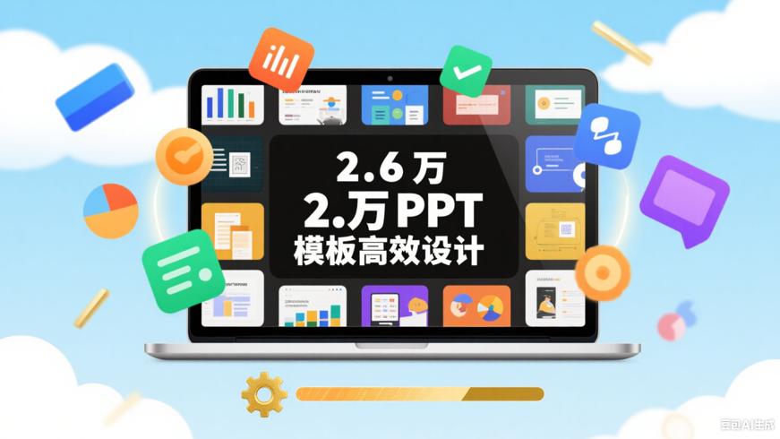 2.6万套PPT模板助力高效设计