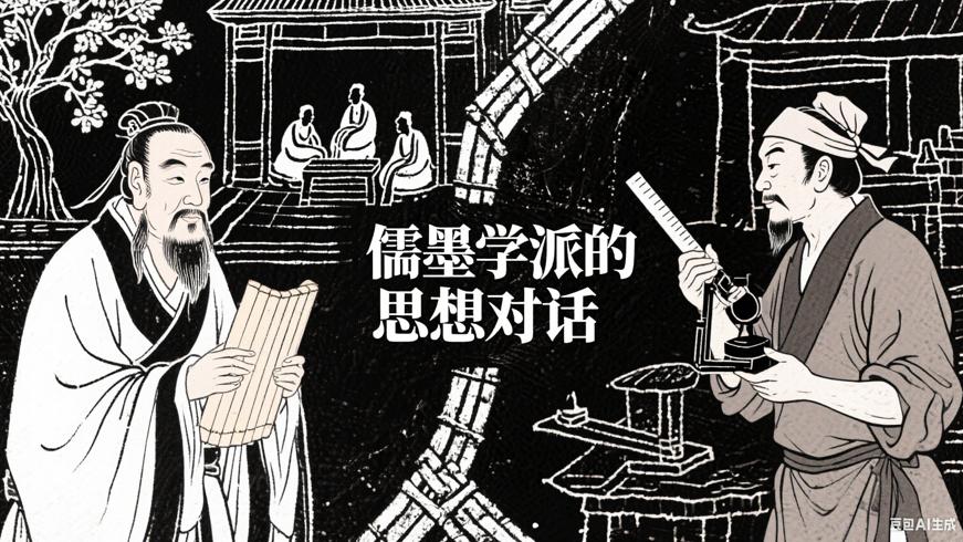 禽滑厘与孔子：儒墨学派间的隐秘思想对话