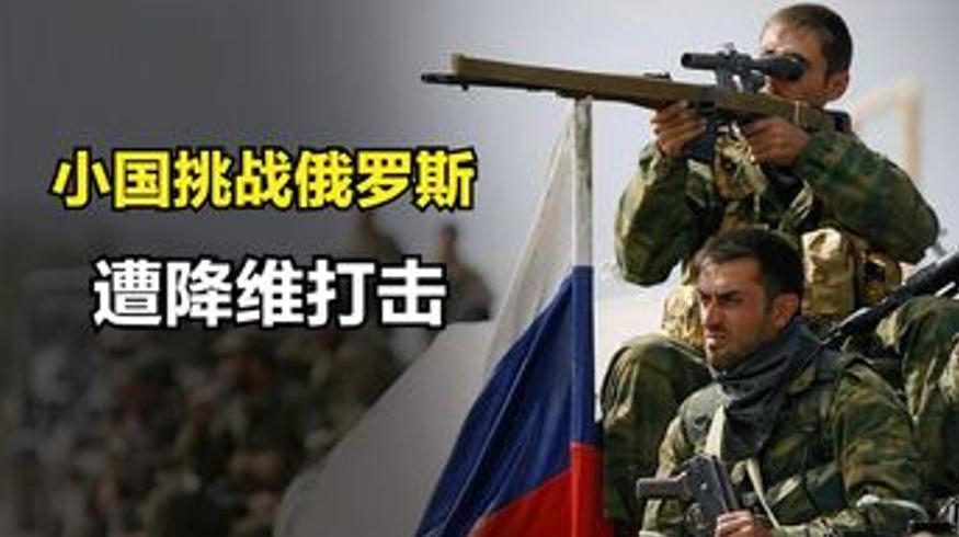 2008格鲁吉亚挑战俄罗斯遭战斗民族降维打击