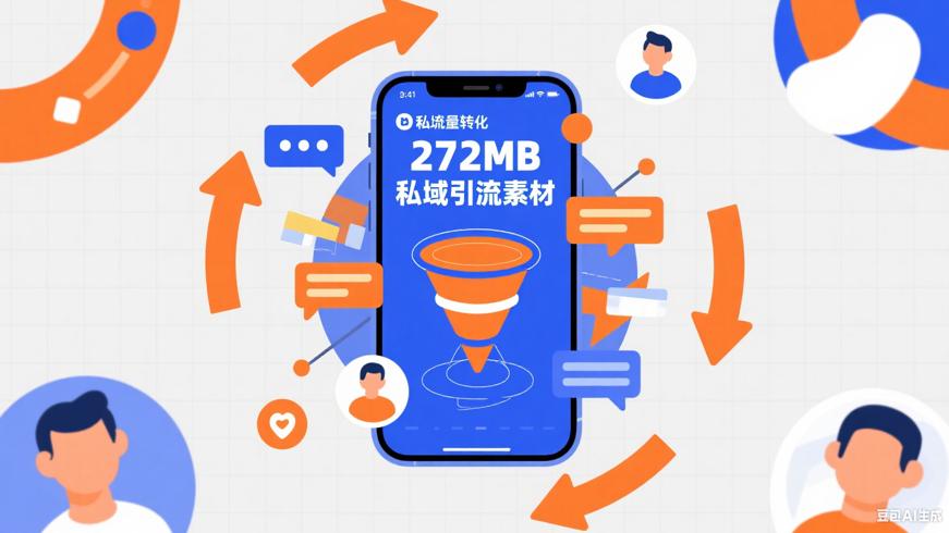 272.2MB自媒体私域引流素材：流量增长利器