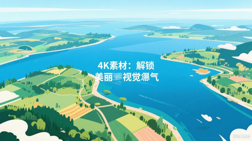 航拍风景空镜头4K素材：解锁绝美视觉盛宴