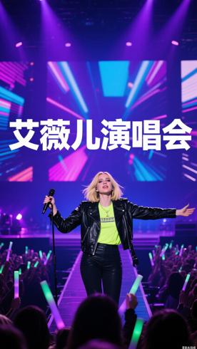 艾薇儿演唱会：现场歌舞燃爆视听盛宴