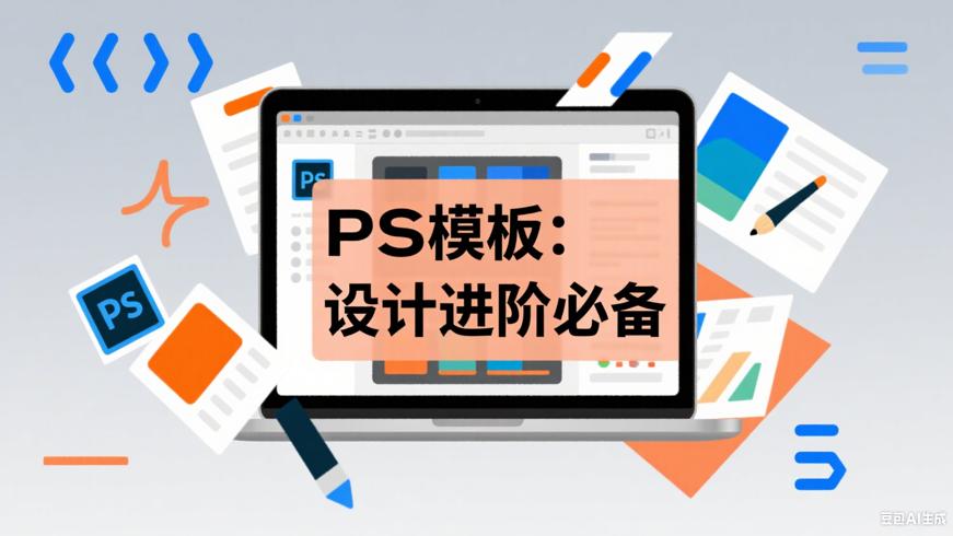 千套PS模板素材与教程：设计进阶必备资源