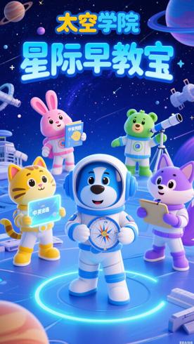 《太空学院》：中英双版的星际早教宝藏