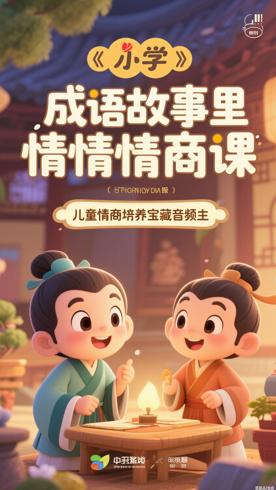 《成语故事里的情商课》：儿童情商培养宝藏音频