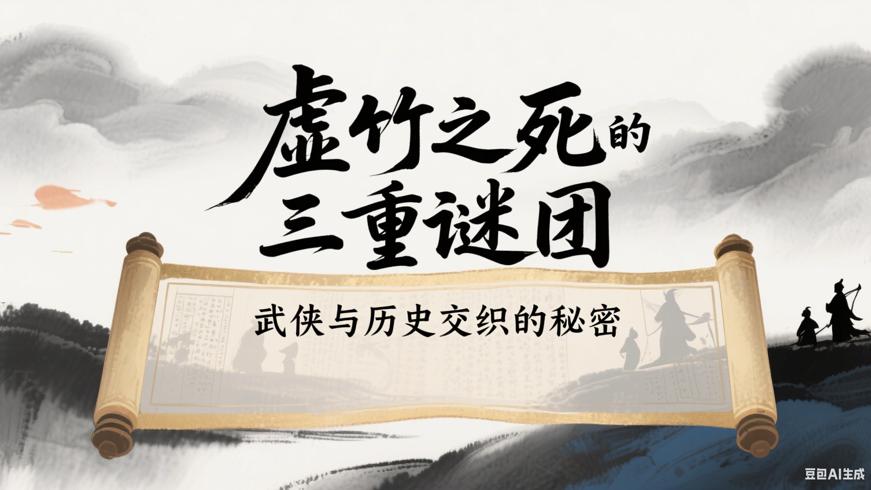 虚竹之死的三重谜团 武侠与历史交织的秘密