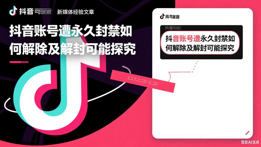 抖音账号遭永久封禁如何解除及解封可能探究