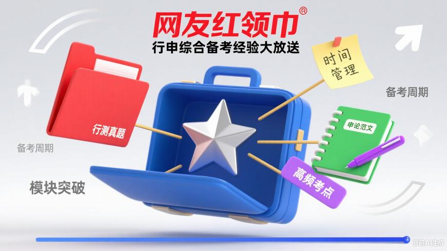 网友红领巾行申综合备考经验大放送