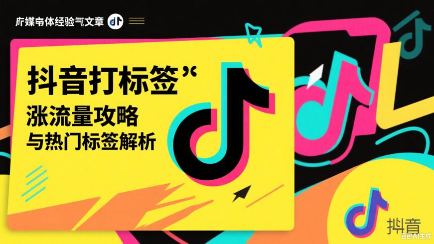 抖音打标签涨流量攻略与热门标签解析