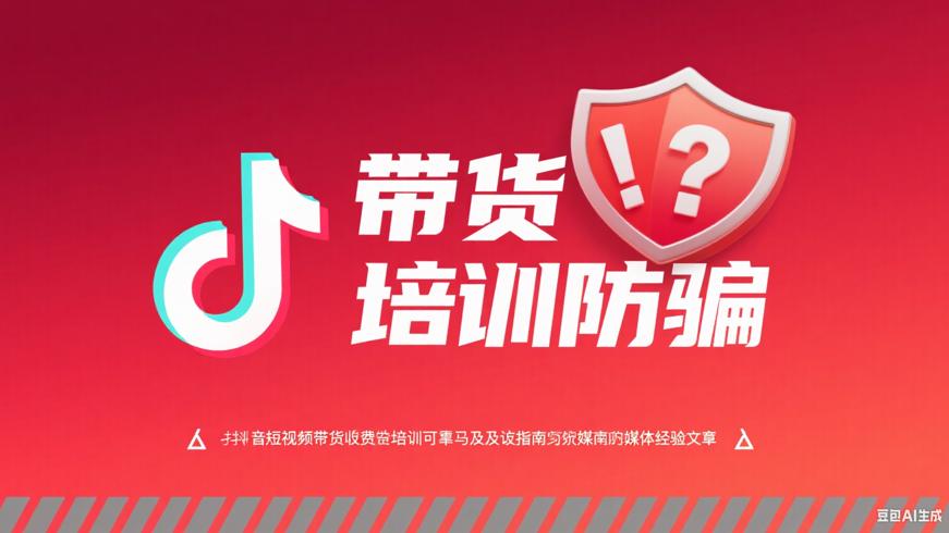 抖音短视频带货收费培训可靠吗及防骗指南