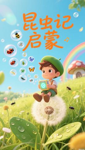 《法布尔昆虫记》32部音频故事儿童启蒙指南