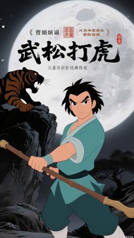 曹灿演绎《武松》：儿童领略经典传奇的精彩音频