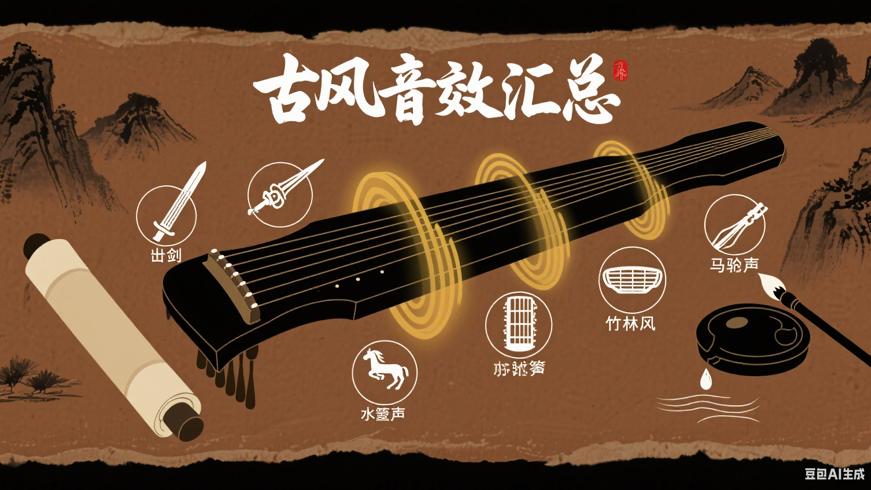 中国武侠古风音效汇总：打造沉浸式古风世界