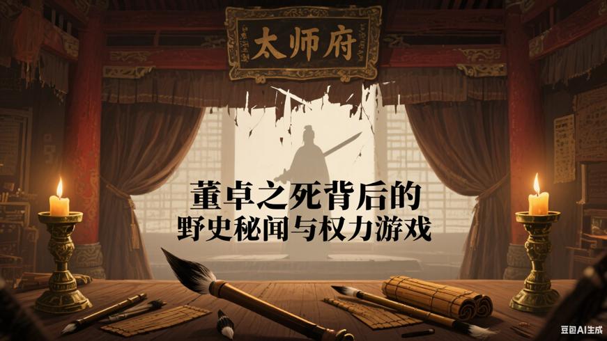 董卓之死背后的野史秘闻与权力游戏